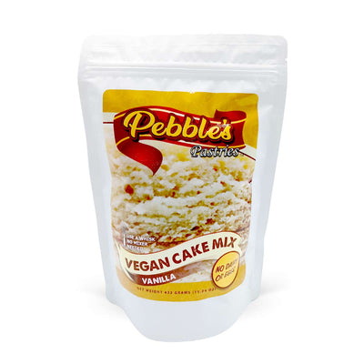 Pebbles Pastries Vegan Vanilla Cake Mix, 432g - Caribshopper