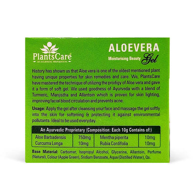 Plants Care Moisturizing Aloe Vera Gel, 100g - Caribshopper