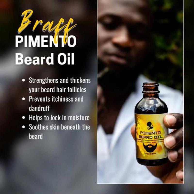 RaggaNats Pimento Beard Oil, 2oz - Caribshopper