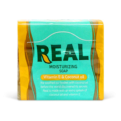 Real Anti Bacterial Soap Vitamin E & Coconut Oil, 375g (3 Pack) - Caribshopper