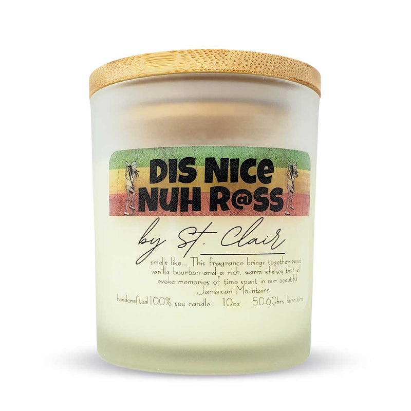 Scents By St. Clair Dis Nice Nuh Rass Jamaica Candles, 10oz - Caribshopper