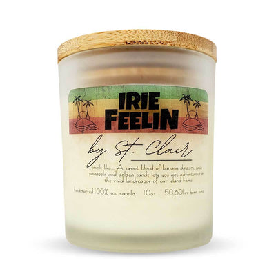 Scents By St. Clair Irie Feelin Jamaica Candles, 10oz - Caribshopper