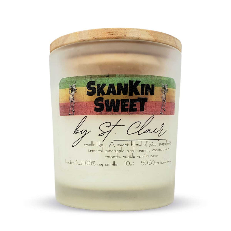 Scents By St. Clair Skankin Sweet Jamaica Candles, 10oz - Caribshopper