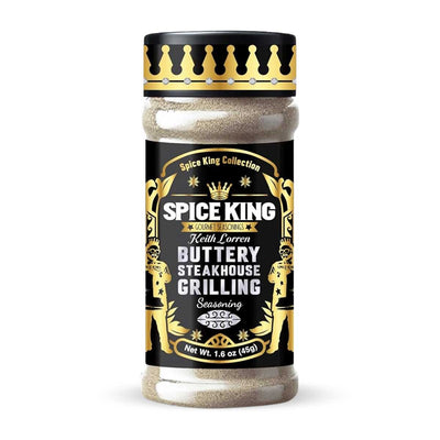 Spice King Buttery Steakhouse Grilling Seasoning, 1.8oz Shaker Bottle - Caribshopper