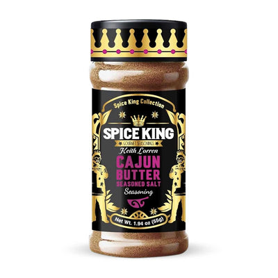 Spice King Cajun Butter Seasoned Salt Seasoning, 1.8oz Shaker Bottle - Caribshopper