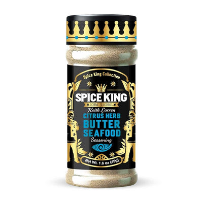 Spice King Citrus Herb Butter Seafood Seasoning, 1.8oz Shaker Bottle - Caribshopper