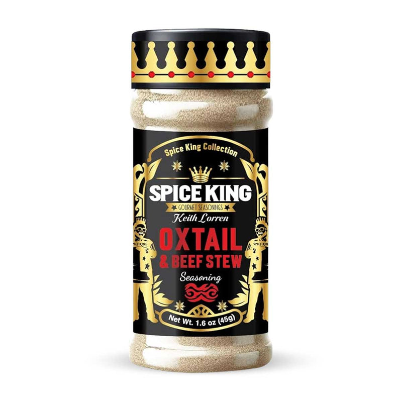 Spice King Oxtail & Beef Stew Seasoning, 1.8oz Shaker Bottle - Caribshopper