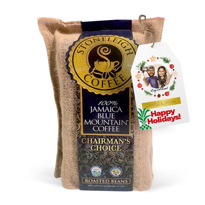 Stoneleigh Chairman’s Choice 100% Jamaica Blue Mountain Peaberry Coffee - Caribshopper