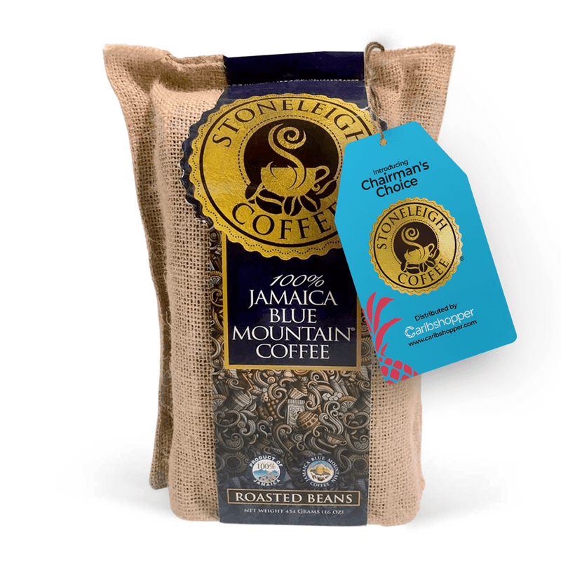 Stoneleigh Chairman’s Choice 100% Jamaica Blue Mountain Peaberry Coffee - Caribshopper