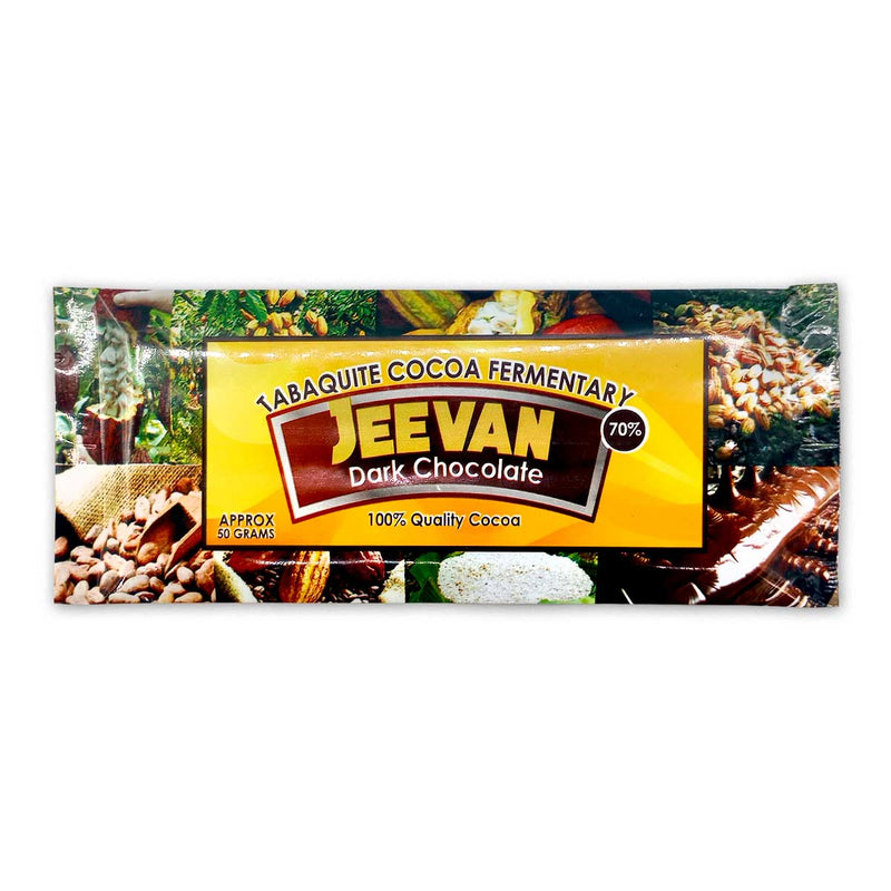 Tabaquite Cocoa Fermentary Jeevan Dark Chocolate, 50g - Caribshopper