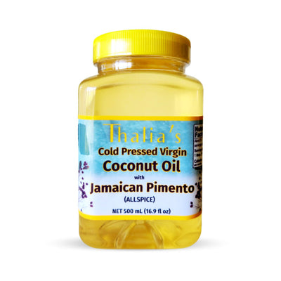 Thalia's Coconut Oil with Pimento, 500ml - Caribshopper