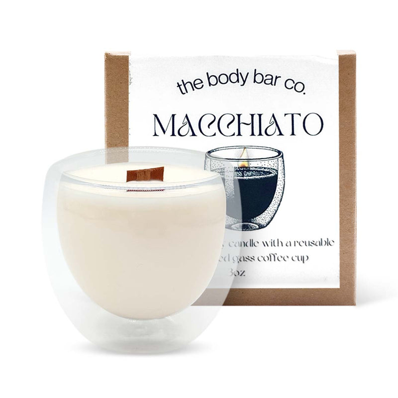 The Body Bar Macchiato Soy Candle, 3oz - Caribshopper