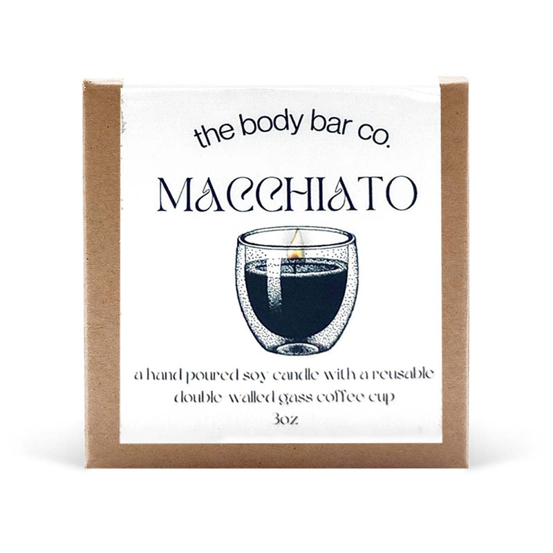 The Body Bar Macchiato Soy Candle, 3oz - Caribshopper