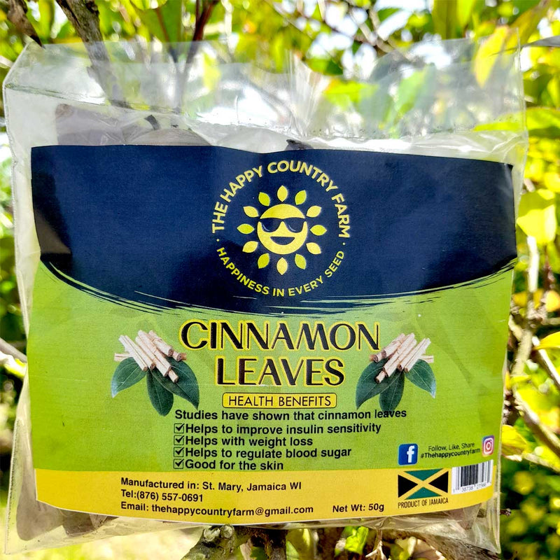 The Happy Country Farm Cinnamon Leaves, 50g - Caribshopper