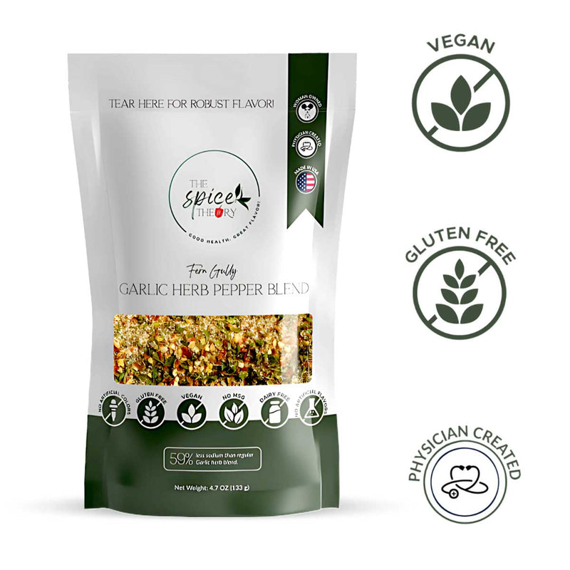 The Spice Theory Fern Gully Garlic Herb Pepper Blend, 3.2oz - Caribshopper