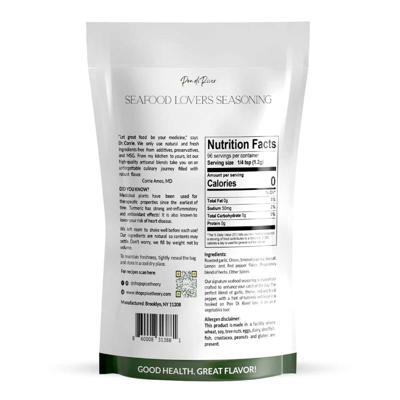 The Spice Theory Pon di Rive Seafood Lovers Seasoning, 3.2oz - Caribshopper
