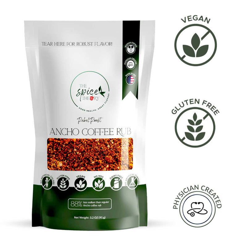The Spice Theory Rebel Roast Ancho Coffee Rub, 3.2oz - Caribshopper