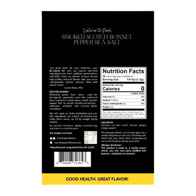 The Spice Theory Scotch On The Rocks Smoked Scotch Bonnet Pepper Sea Salt, 4oz - Caribshopper