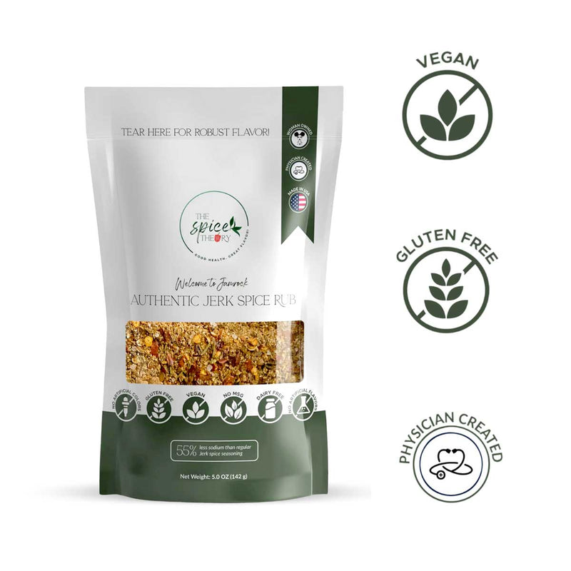 The Spice Theory Welcome to Jamrock Jerk Spice Rub, 3.2oz - Caribshopper
