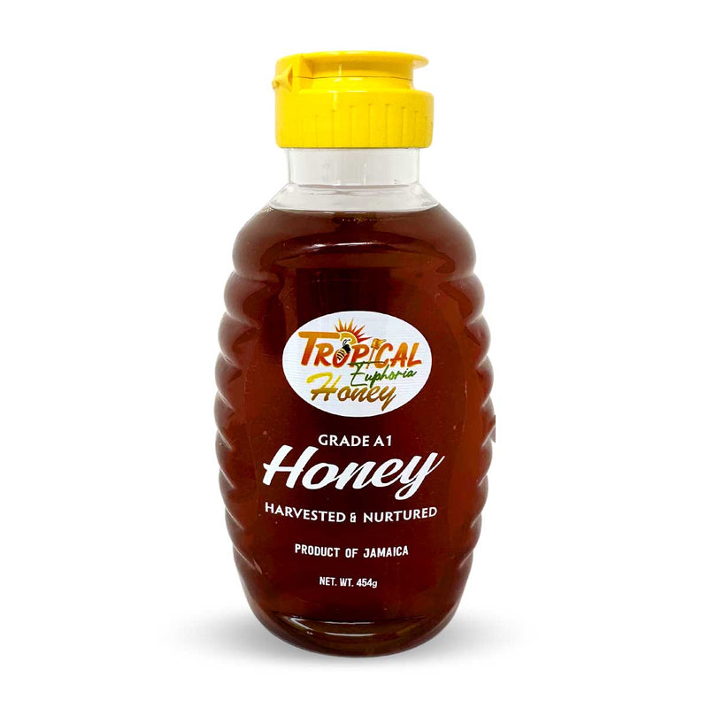 Tropical Euphoria Honey Grade A1 Honey, 16oz - Caribshopper