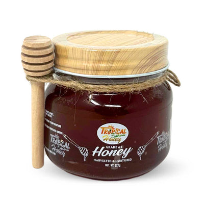 Tropical Euphoria Honey Grade A1 Honey, 8oz - Caribshopper