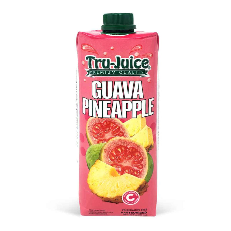 Tru - Juice Guava Pinapple, 500ml (3 Pack) - Caribshopper