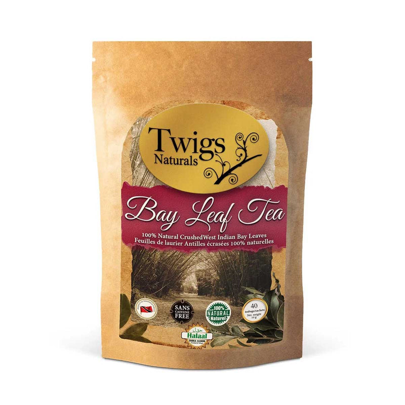 Twigs Naturals Bayleaf Tea 40 Bags, 10g - Caribshopper