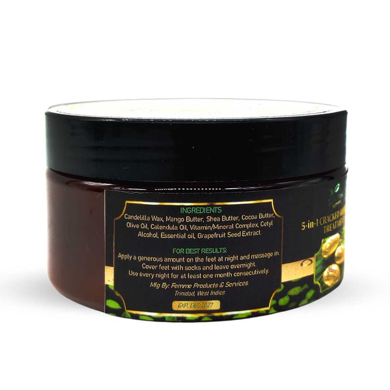 Vegan Naturals 5 in 1 Cracked Heel Balm Treatment - Caribshopper