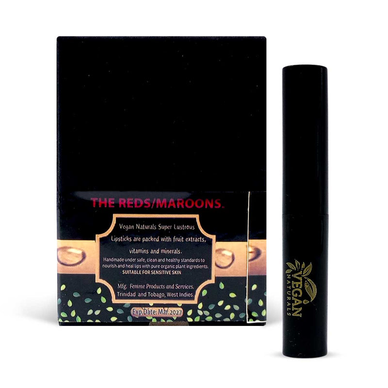 Vegan Naturals Lipstick Kit - Reds/Maroons - Caribshopper