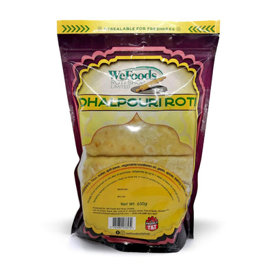 We Foods Dhalpouri Roti, 1.3lb (4 Pack) - Caribshopper