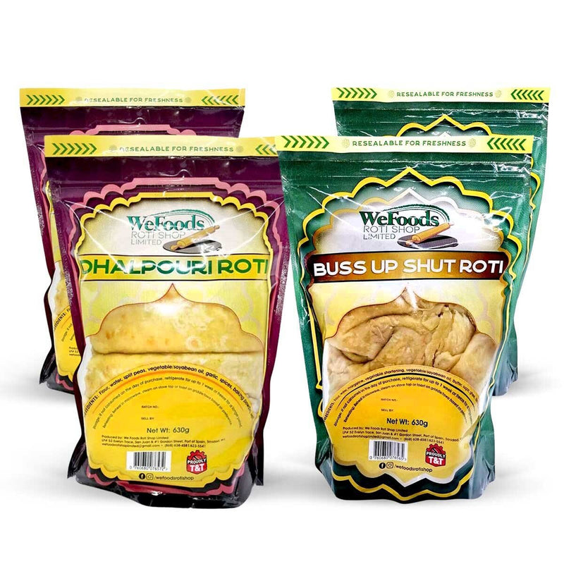 We Foods Roti Mix, 1.3lb (4 Pack) - Caribshopper