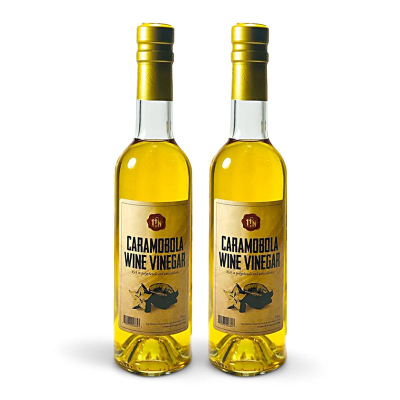 11 N Carambola Wine Vinegar, 375ml (2 Pack) - Caribshopper