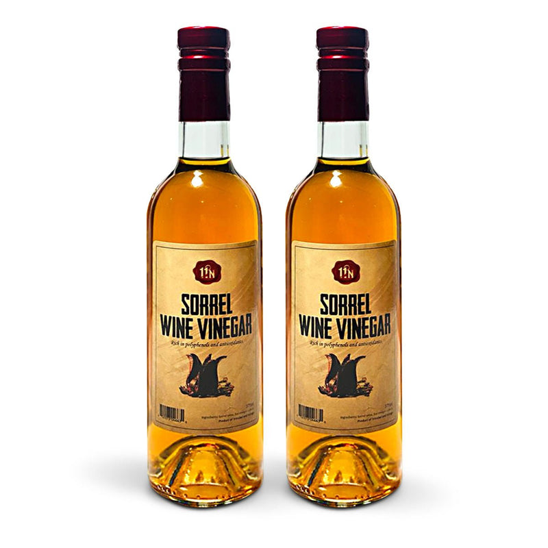 11 N Sorrel Wine Vinegar, 375ml (2 Pack) - Caribshopper