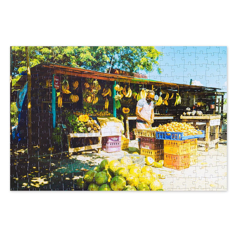 Ackee Village Fruit Stand 300pc Puzzle - Caribshopper
