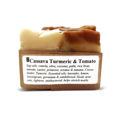 Ai Naturals Cassava Turmeric Tomato Soap, 4.5oz - Caribshopper