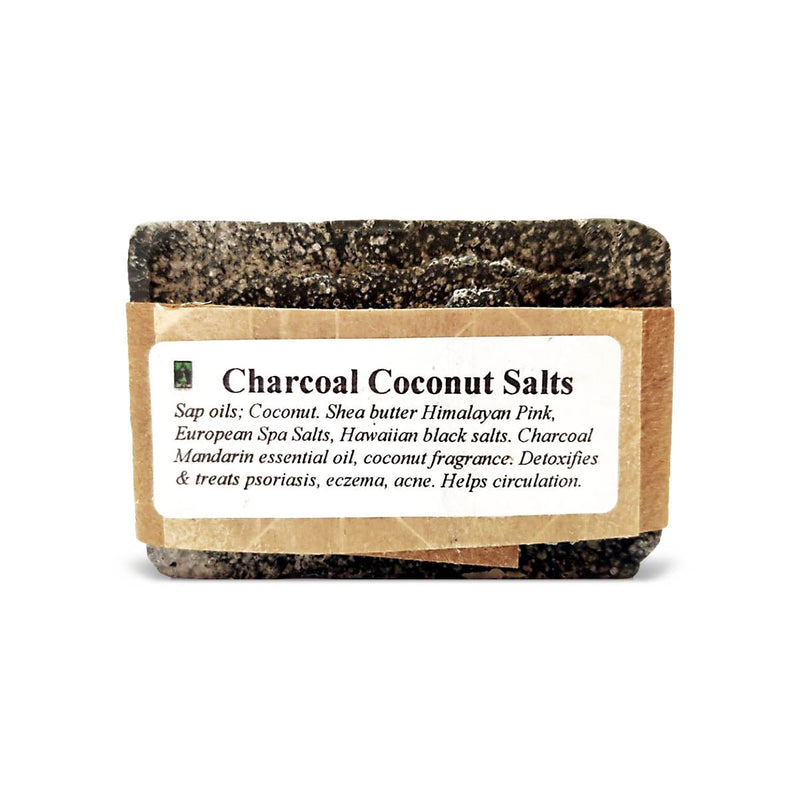Ai Naturals Charcoal Coconut Salts Soap, 4.5oz - Caribshopper