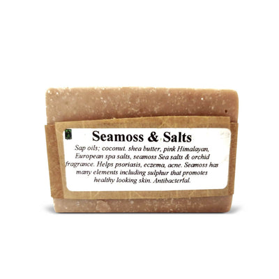 Ai Naturals Seamoss Salts Soap, 4.5oz - Caribshopper