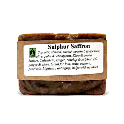 Ai Naturals Sulphur Saffron Soap, 4.5oz - Caribshopper