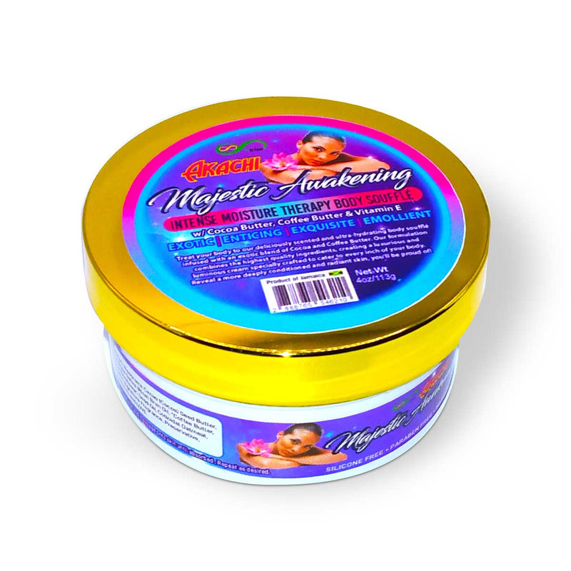 Akachi Majestic Awakening Whipped Body Souffle, 4oz - Caribshopper