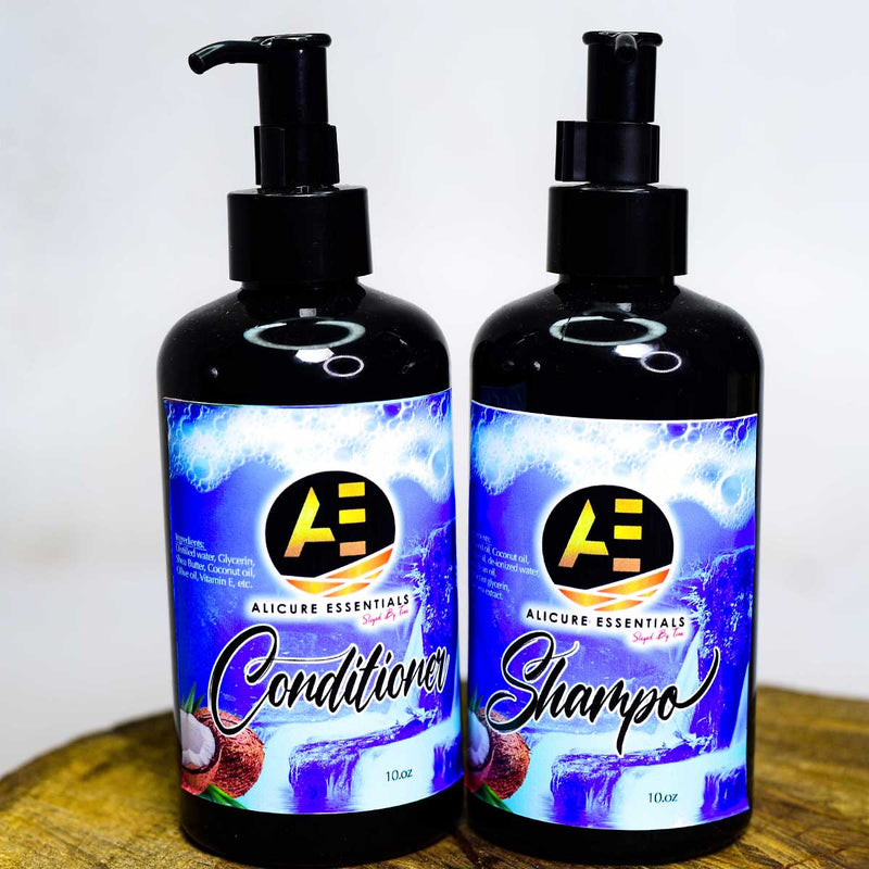 AliCure Essentials Shampoo & Conditioner 10oz - Caribshopper