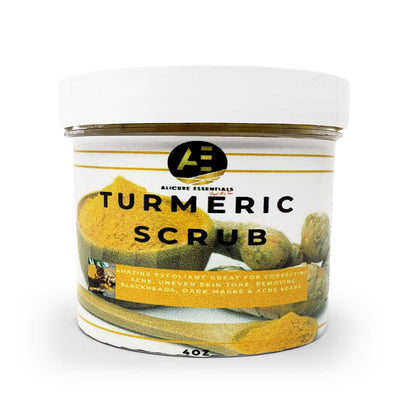 AliCure Essentials Turmeric Foam Scrub, 4oz - Caribshopper