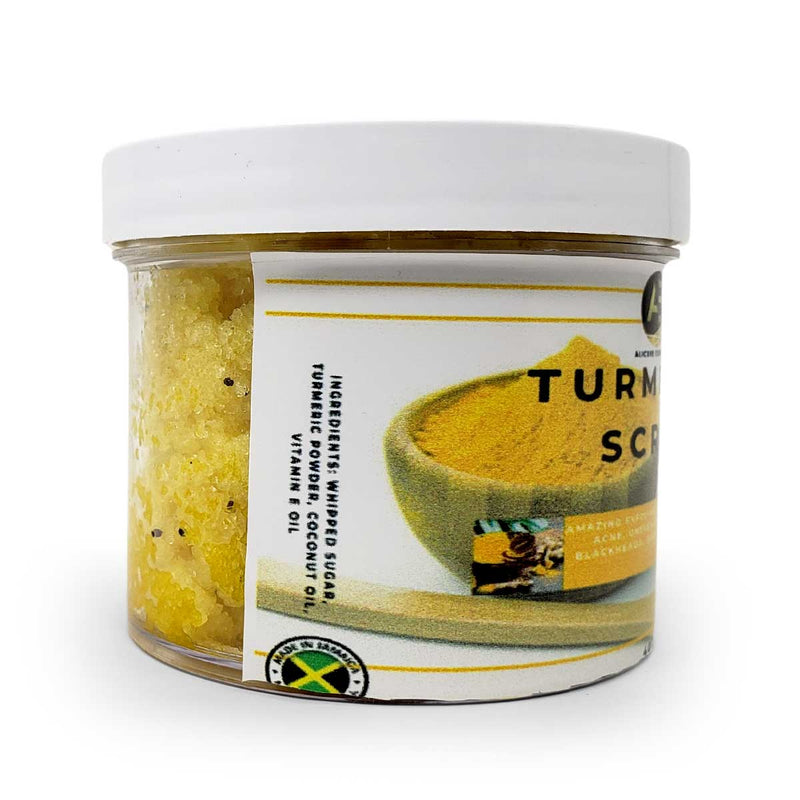 AliCure Essentials Turmeric Foam Scrub, 4oz - Caribshopper