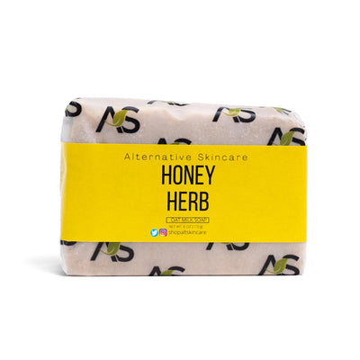 Alternative Skincare Honey Herb Natural Soap, 6oz - Caribshopper