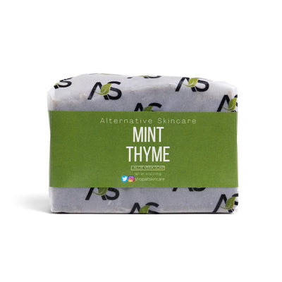 Alternative Skincare Mint Thyme Natural Soap, 6oz - Caribshopper