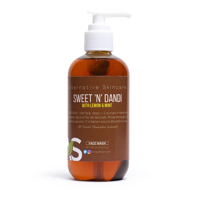 Alternative Skincare Sweet N Dandi Face Wash, 8oz - Caribshopper