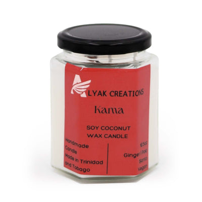 Alyak Creations Kama Candle, 10.5oz - Caribshopper