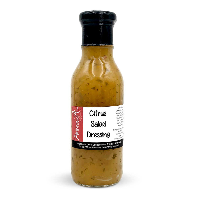 Ambrosia by Christine Citrus Salad Dressing, 359ml - Caribshopper