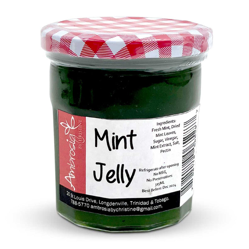 Ambrosia by Christine Mint Jelly, 315ml - Caribshopper