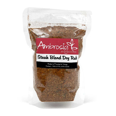 Ambrosia by Christine Steak Blend Dry Rub, 145g - Caribshopper