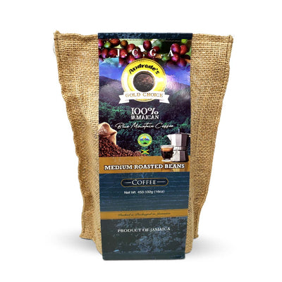 Andrade's Gold Choice Coffee Beans Burlap Bags - Caribshopper